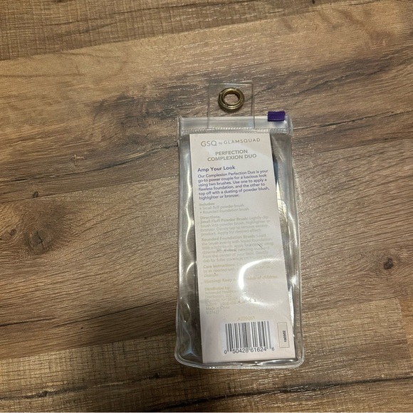 Glamsquad Beauty Tools Bundle Scissors and Purfection Complexion Duo Brushes NEW - Picture 5 of 5